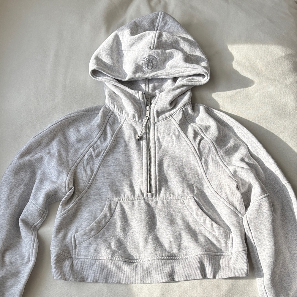 lululemon scuba oversized half zip hoodie